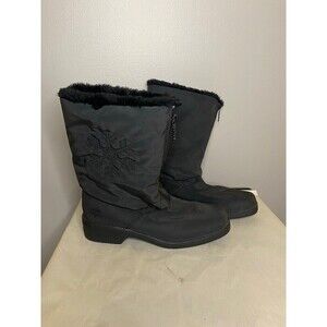 Totes Starbright zip up snow boots